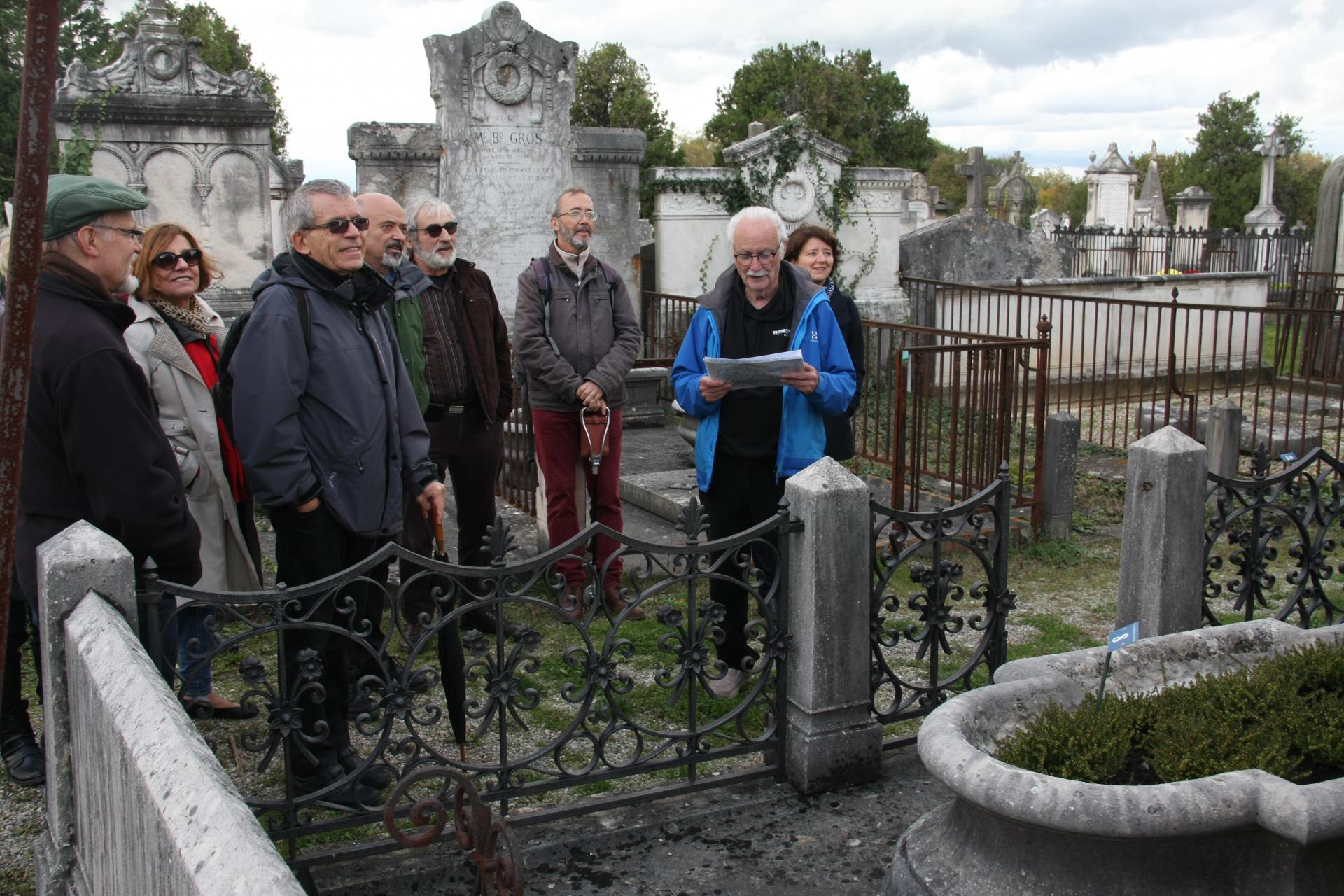 Visite du cimetière de Loyasse commentée par Jean-Marie